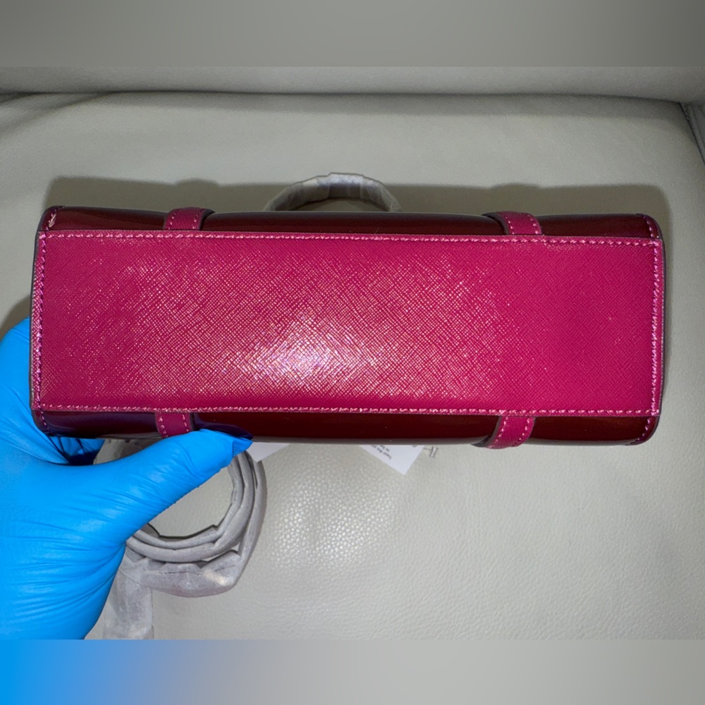 Kate Spade New York KENZIE SMALL TOTE Dark Raspberry - Picture 4 of 10